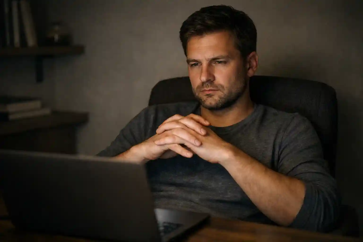 Persona revisando con atención los resultados de sus apuestas deportivas